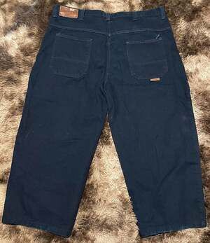 Greystone Men's Dark Indigo Baggy Fit Denim Jeans